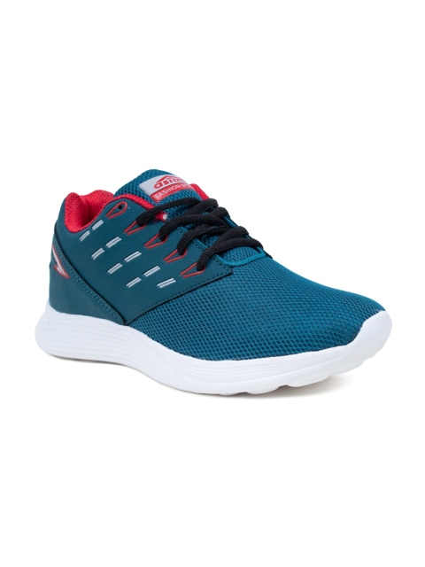 

ASIAN Men Turquoise Blue & Red Mesh Running Shoes