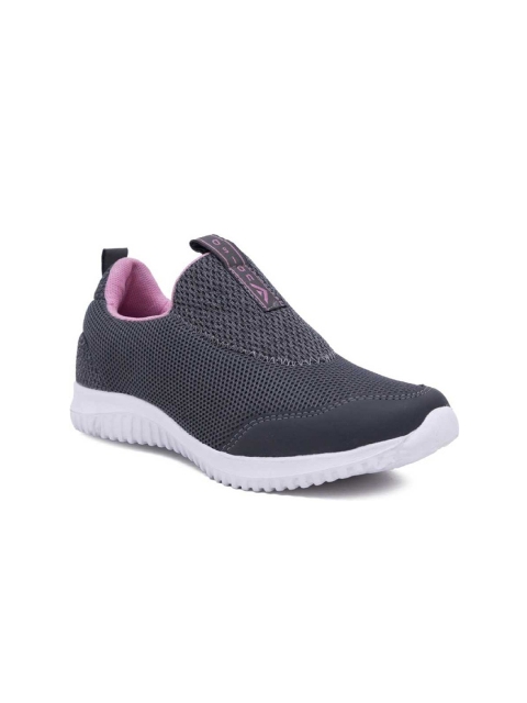 

ASIAN Women Grey Mesh Slip-On Running Sports Shoes