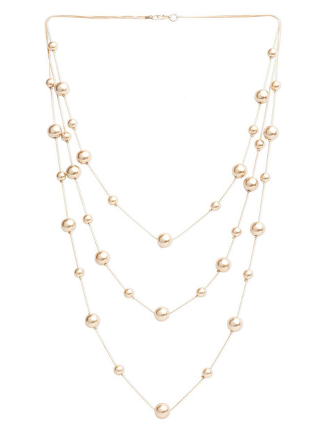 

Blisscovered Gold-Plated Layered Necklace