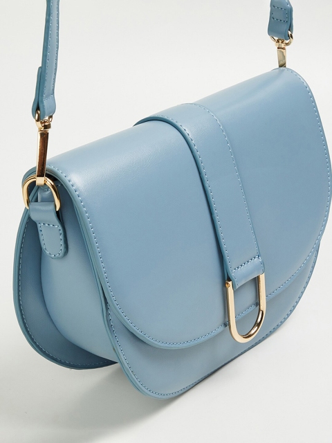 

CODE by Lifestyle Blue Structured Handheld Bag