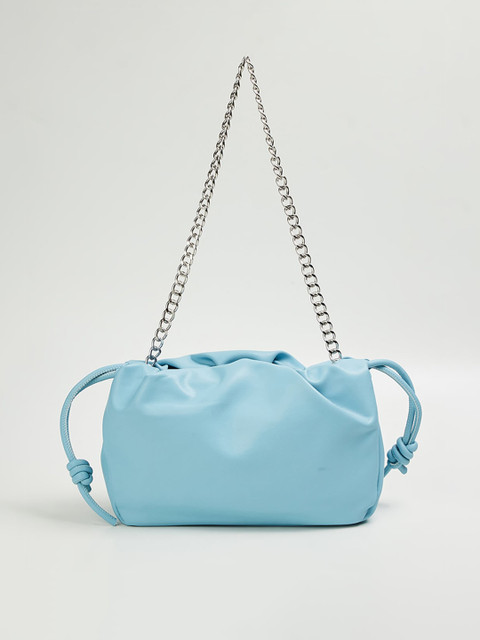 

Ginger by Lifestyle Blue Structured Sling Bag