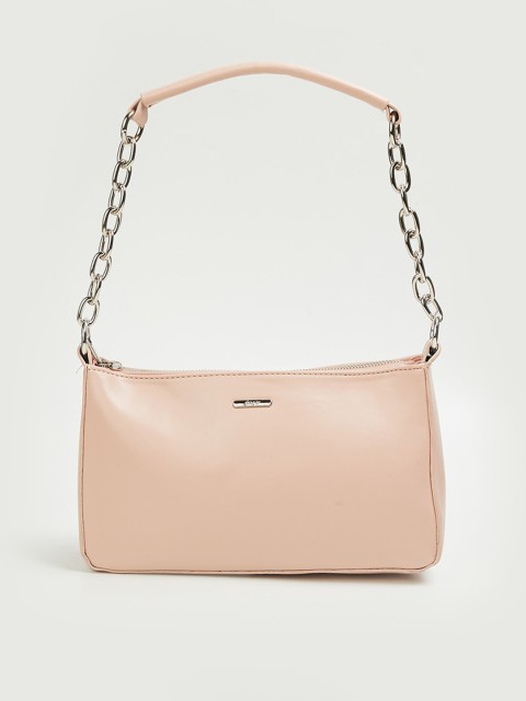 

Ginger by Lifestyle Pink Structured Shoulder Bag