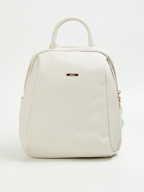 

Ginger by Lifestyle Women Grey Solid Backpack
