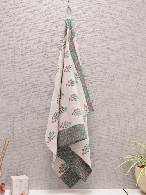 

LA VERNE Unisex Multi Printed 250 GSM Cotton Bath Towel