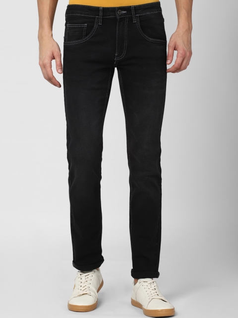 

VAN HEUSEN DENIM LABS Men Black Slim Fit Jeans