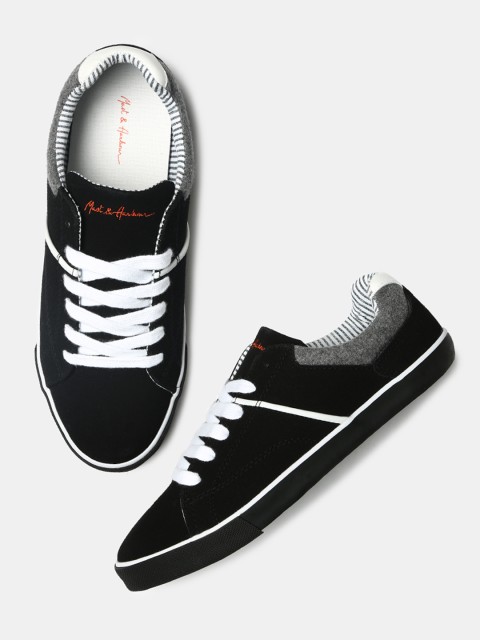 

Mast & Harbour Men Black Sneakers