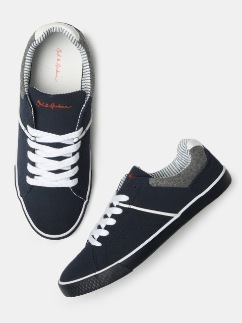 

Mast & Harbour Men Navy Blue Sneakers