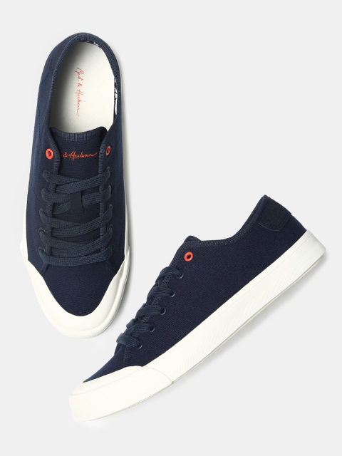 

Mast & Harbour Men Navy Blue Sneakers