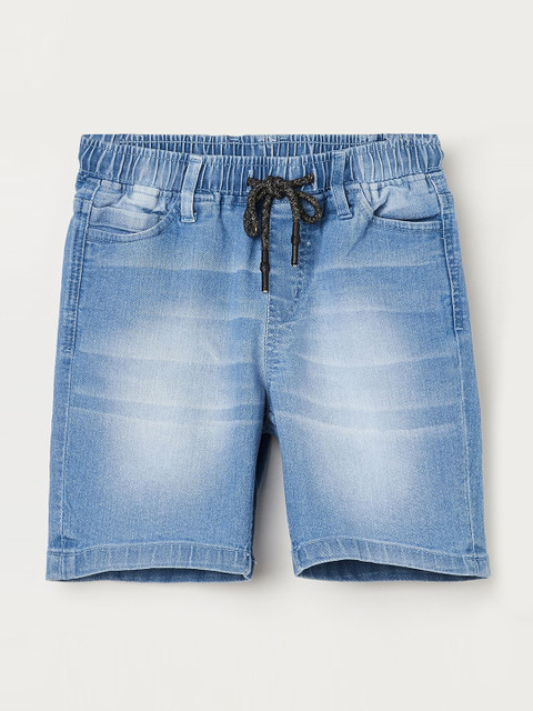 

Fame Forever by Lifestyle Boys Blue Washed Denim Shorts