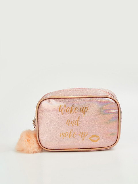

Ginger by Lifestyle Rose Gold Solid Pouch