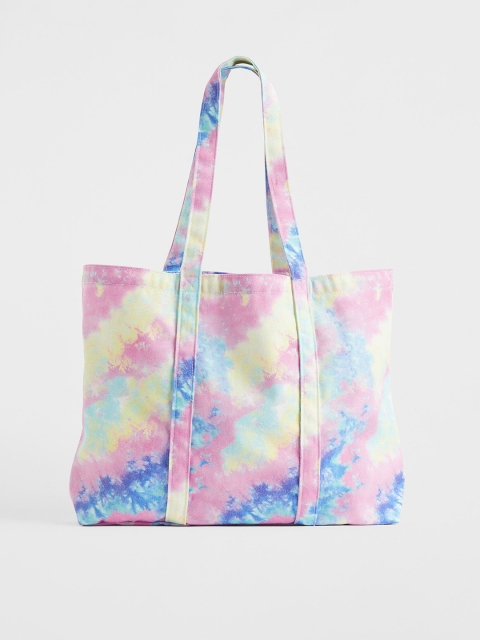 

H&M Multicolored Tie-dye Shopper Bag, Multi