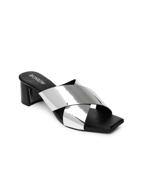 

Monrow Women Silver-Toned Heels
