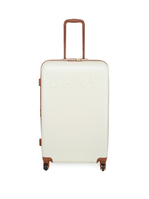 

DKNY Beige Solid 76 cm Trolley Suit Case