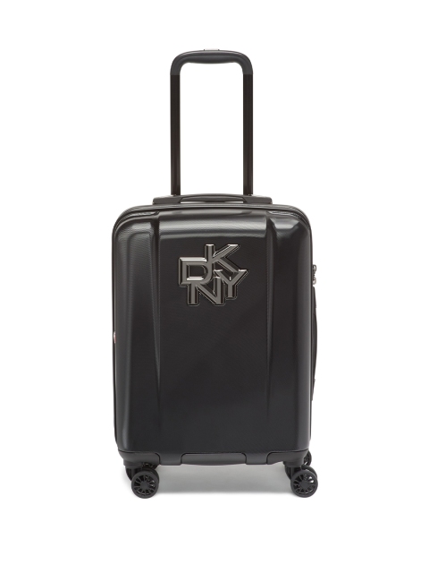 

DKNY Black Hard-Sided Medium Trolley Suitcase