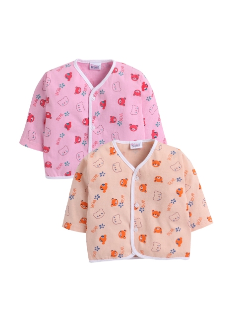 

Little Angels Infants Girls Pack Of 2 Assorted Jhablas