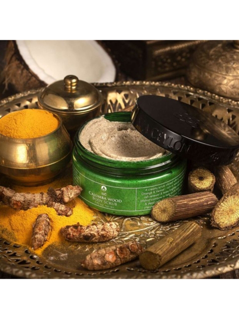 

SPA CEYLON Calumba Wood Body Scrub - 225 ml, Cream