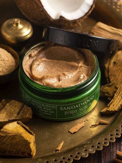 

SPA CEYLON Sandalwood - Body Scrub, Cream