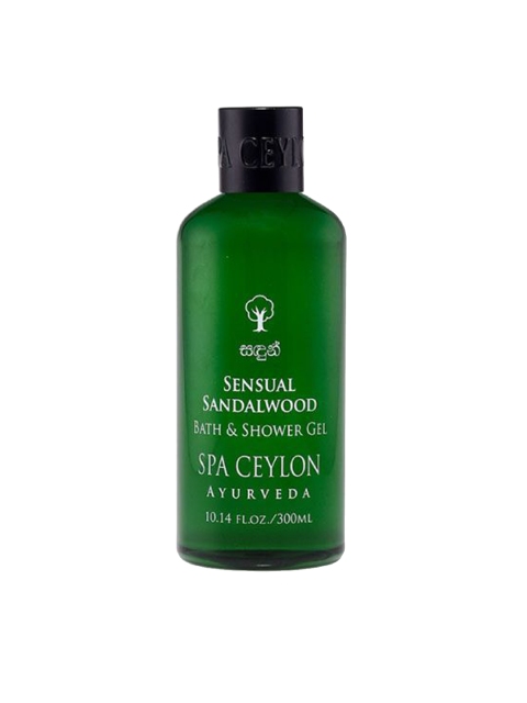 

SPA CEYLON Sensual Sandalwood - Bath & Shower Gel - 300 ml, Transparent