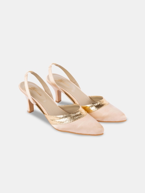 

yellowsoles Beige Kitten Pumps