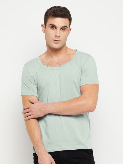 

FUGAZEE Men Green Slim Fit T-shirt