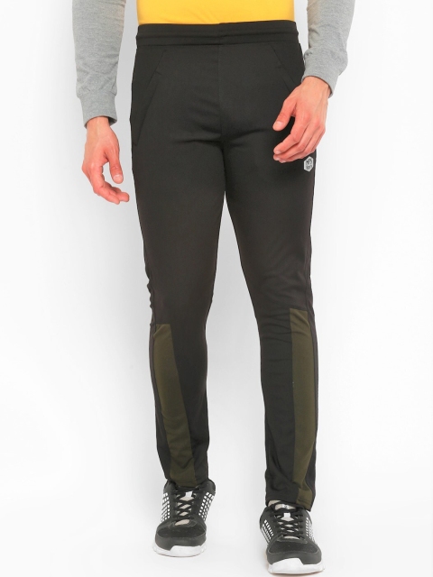 

HPS Sports Men Black Solid Slim Fit Dry Fit Track Pant