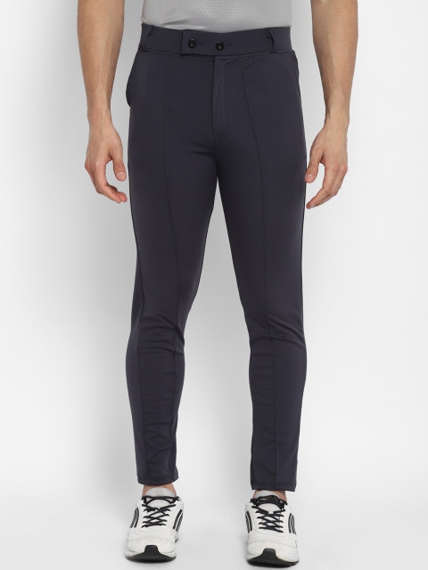 

HPS Sports Men Charcoal Grey Slim-Fit Dry Fit Track Pants
