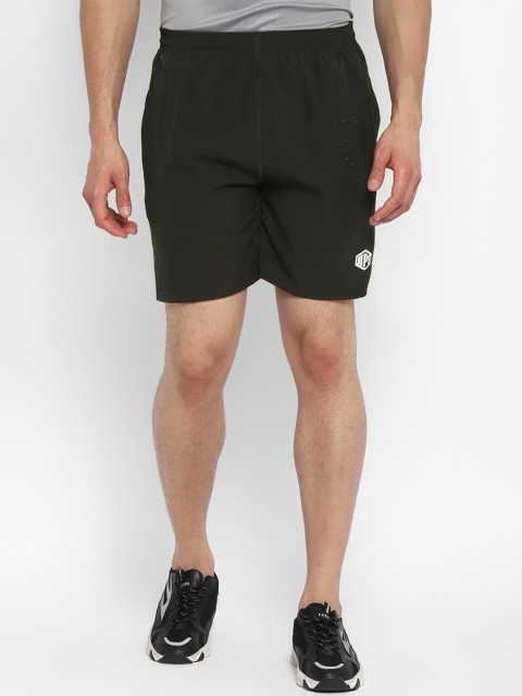 

HPS Sports Men Green Regular Fit Running Cotton Sports Shorts