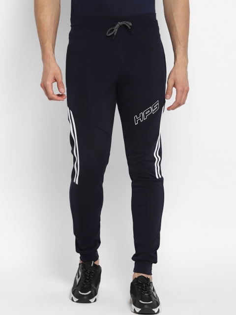 

HPS Sports Men Navy Blue Printed Dry Fit Running Joggers