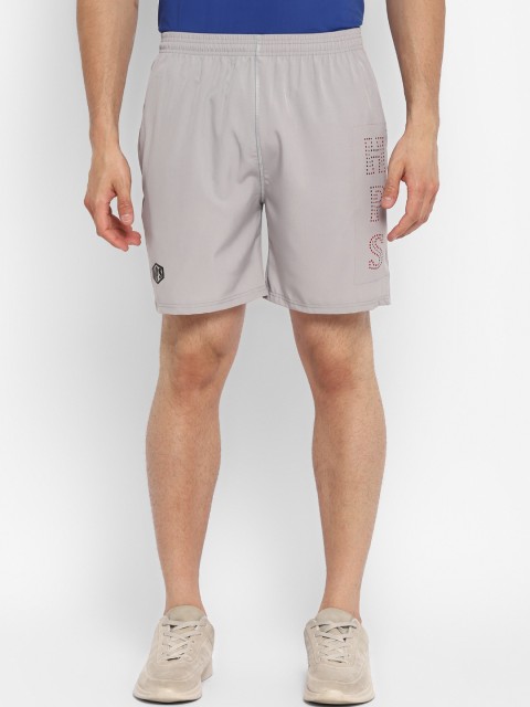 

HPS Sports Men Silver-Toned Running Sports Shorts