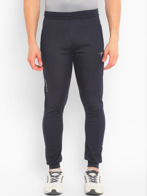 

HPS Sports Men Navy Blue Solid Slim-Fit Track Pants