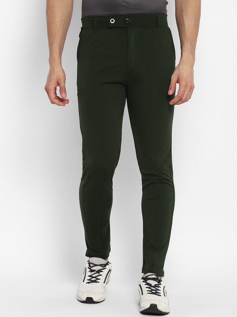 

HPS Sports Men Green Track Pants