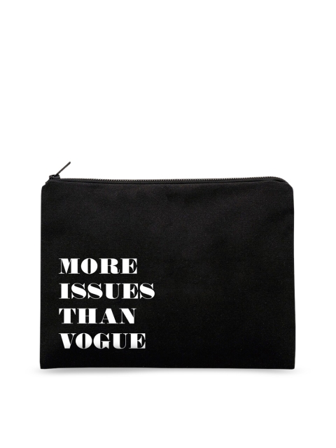 

The Art People Black & White Printed Travel Pouch
