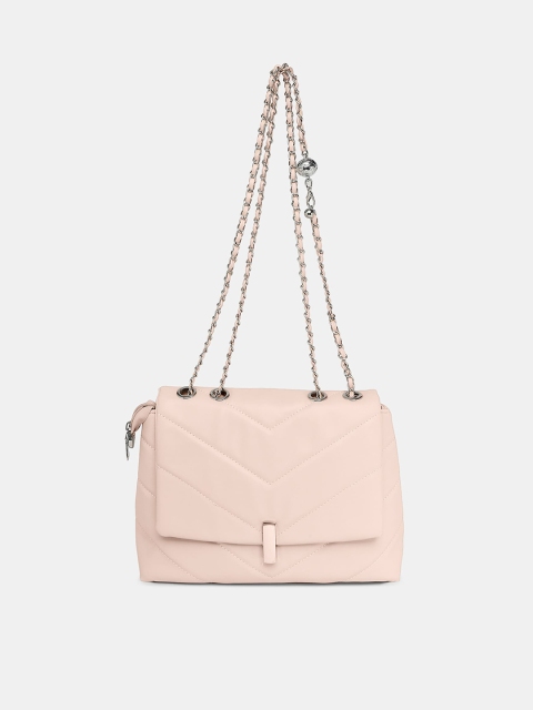 

20Dresses Pink PU Shopper Shoulder Bag with Quilted
