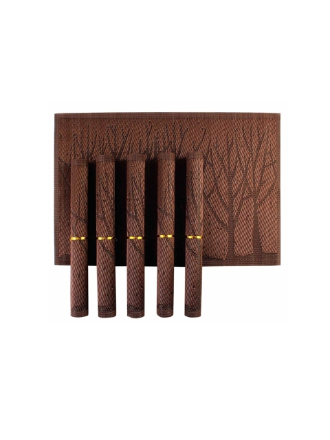 

SKYLOFTS Set Of 4 Brown Table Placemats