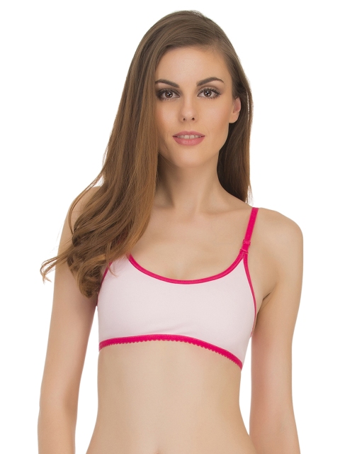 

Clovia Pink Full-Coverage Cami Bra BB0005P22