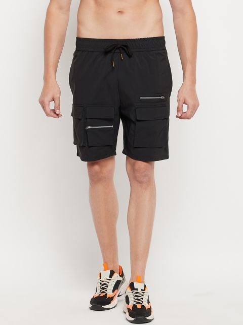 

FUGAZEE Men Black Sports Shorts