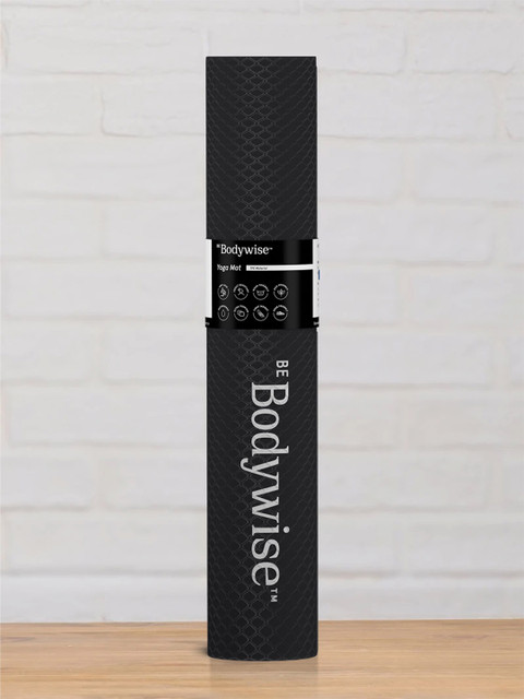 

Be Bodywise Grey Solid 6 mm EVA Yoga Mat