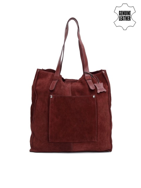 

WildHorn Brown Genuine Suede Leather Shoulder Bag