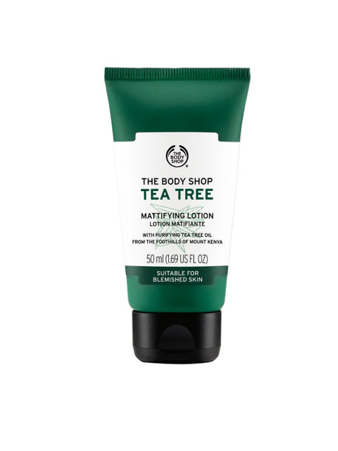 

THE BODY SHOP Vitamin E Range Tea Tree Mattifying Sustainable Face Lotion 50 ml, White