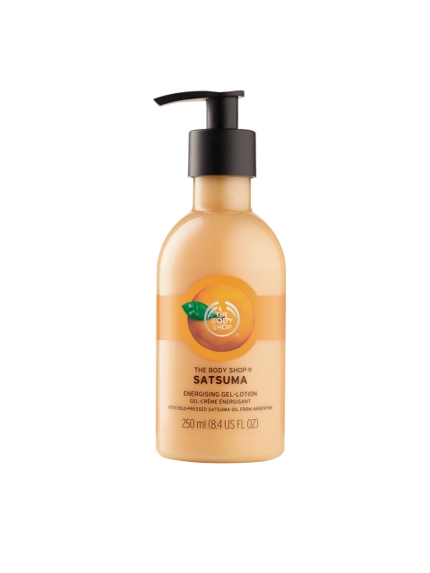 

THE BODY SHOP Unisex Satsuma Energising Sustainable Body Gel Lotion 250 ml, Orange