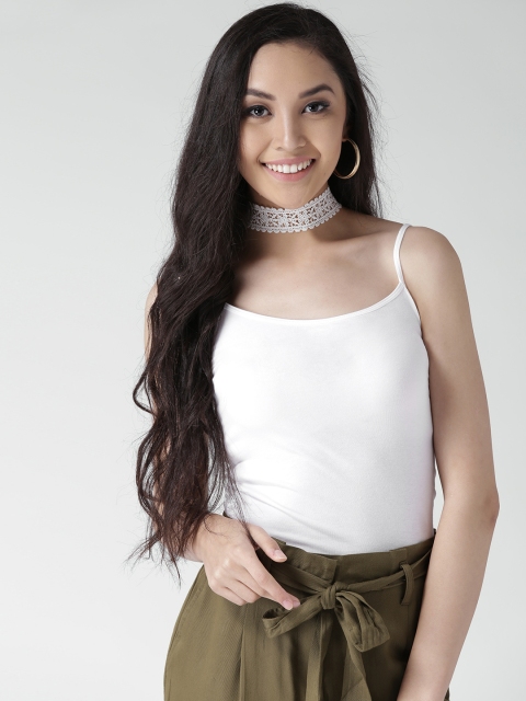

FOREVER 21 White Camisole 185695