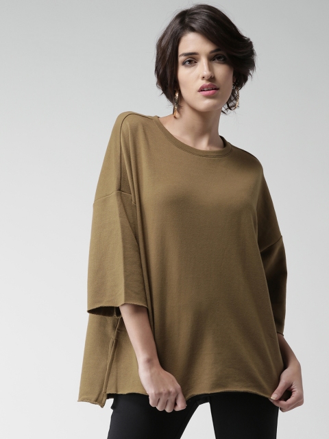 

FOREVER 21 Olive Green Sweatshirt