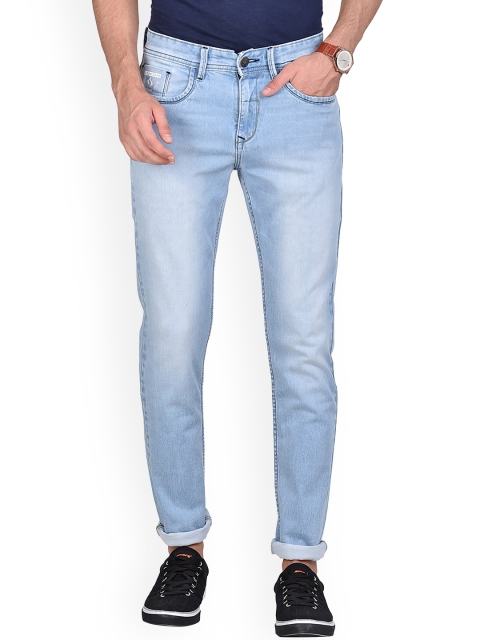

Jean Cafe Men Blue Jean Slim Fit Heavy Fade Jeans
