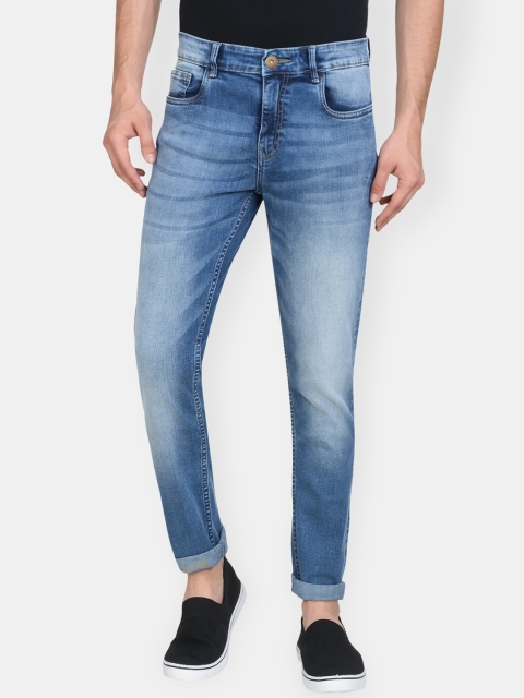 

Jean Cafe Men Blue Jean Slim Fit Heavy Fade Jeans