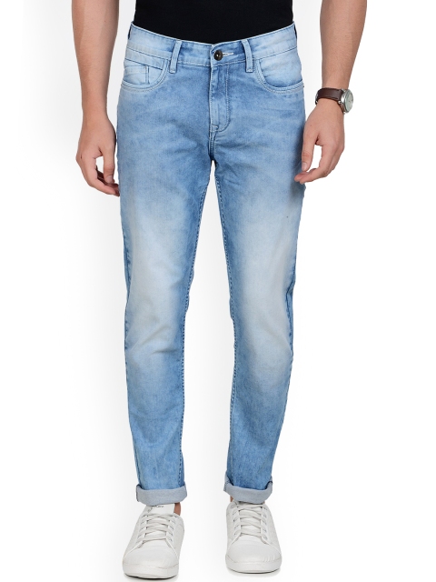 

Jean Cafe Men Blue Jean Slim Fit Heavy Fade Jeans