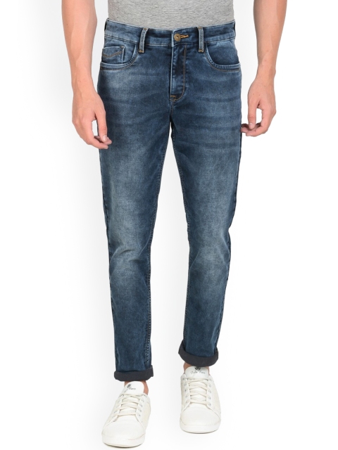 

Jean Cafe Men Blue Jean Slim Fit Heavy Fade Jeans