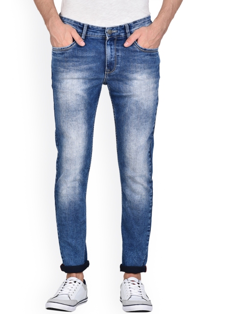 

Jean Cafe Men Blue Jean Slim Fit Heavy Fade Jeans