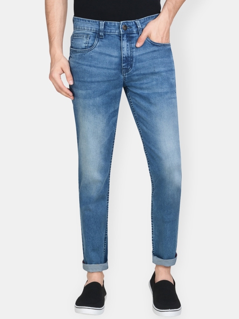 

Jean Cafe Men Blue Jean Slim Fit Heavy Fade Jeans