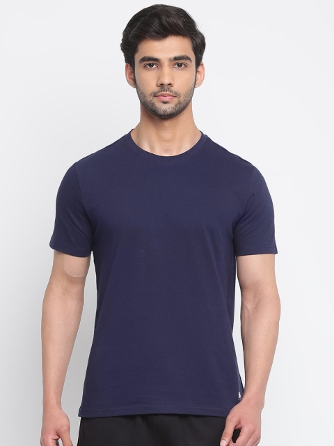 

MPL SPORTS Men Black Raw Edge T-shirt