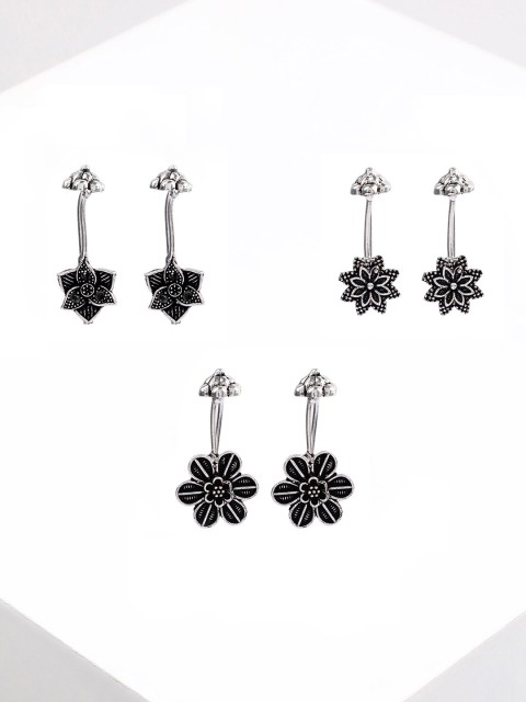

SOHI Multicoloured Contemporary Studs Earrings, Multi
